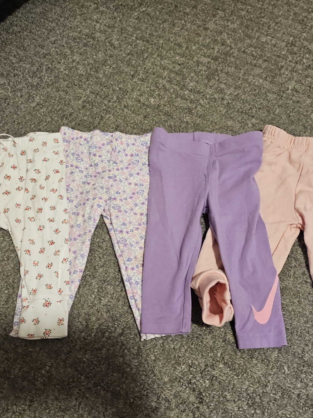 Lot Of Girls Leggings 6-12months Mixed Brands